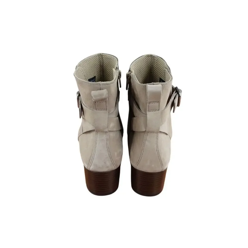 ECCO DRESS CLASSIC 35MM BUCKLE, TAUPE NUBUCK, 5-5.5 US/ 36 EU